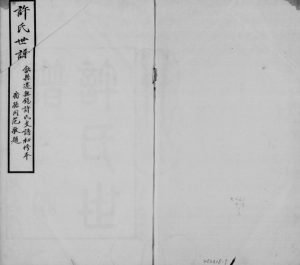 1915年歙县迁无锡许氏支谱初修本[8卷首1卷]江苏无锡许姓电子版族谱下载