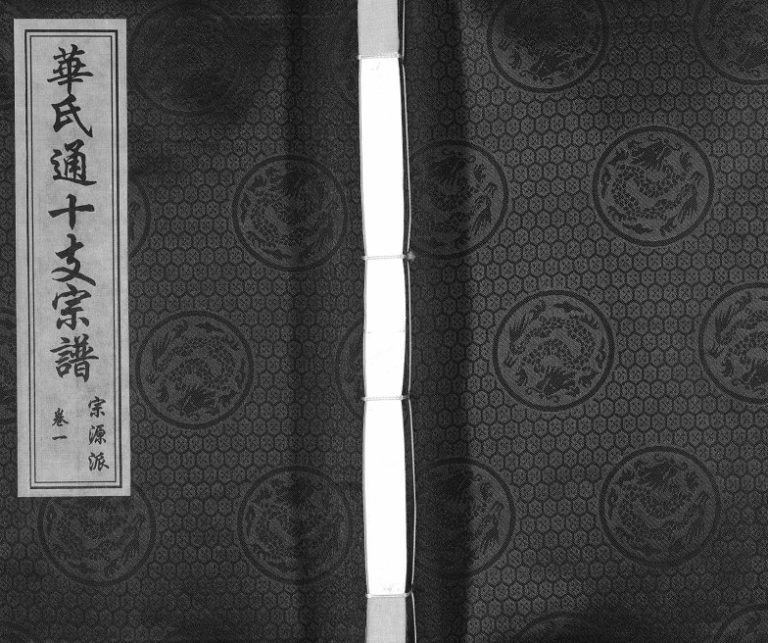 2017年修华氏通十支宗谱[9卷]江苏无锡培元堂华姓电子版族谱下载