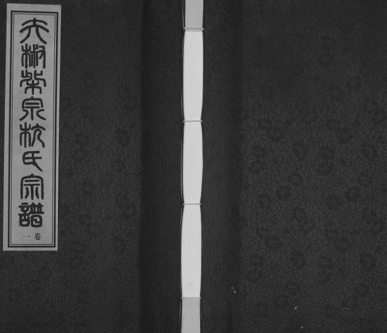 2014年九修夫椒柴泉杭氏宗谱[8卷]江苏无锡敦本堂杭姓电子版族谱下载