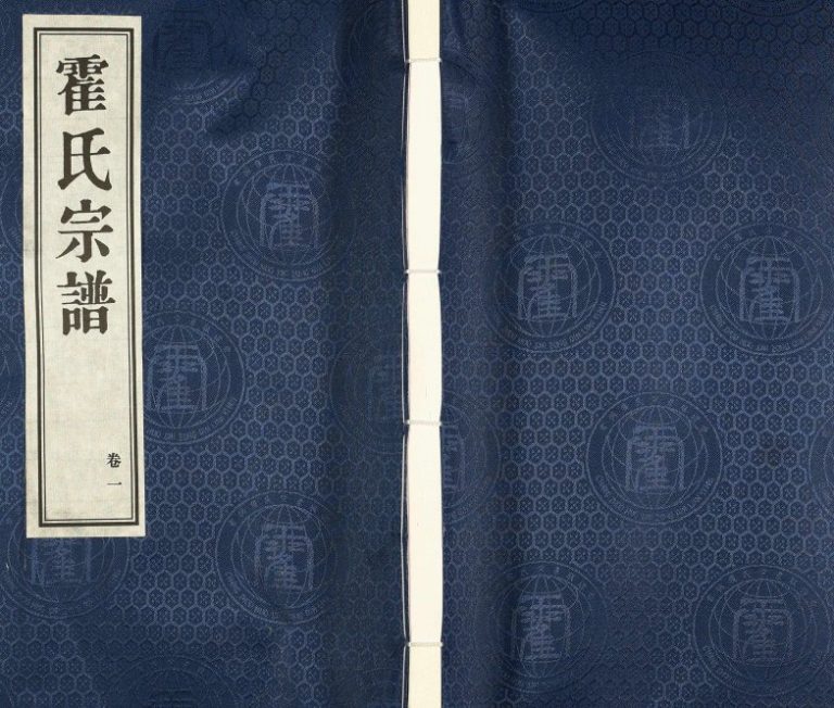 2016年毘陵霍氏宗谱有怀堂十一修[20卷]江苏常州晋陵霍姓电子版族谱下载