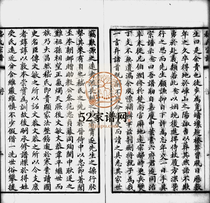 1907年修嵇氏宗谱[8卷]江苏无锡嵇姓电子版族谱下载