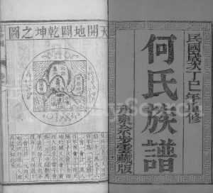1917年修何氏族谱[2卷]江苏江都何姓电子版家谱下载