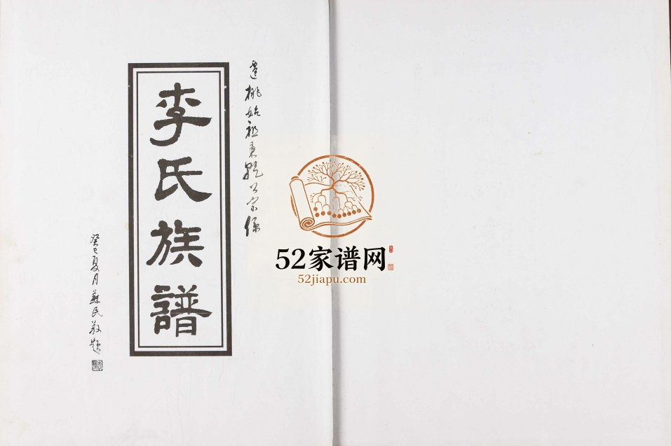2013年修李氏宗谱 江苏泗阳陇西堂李姓电子版族谱下载