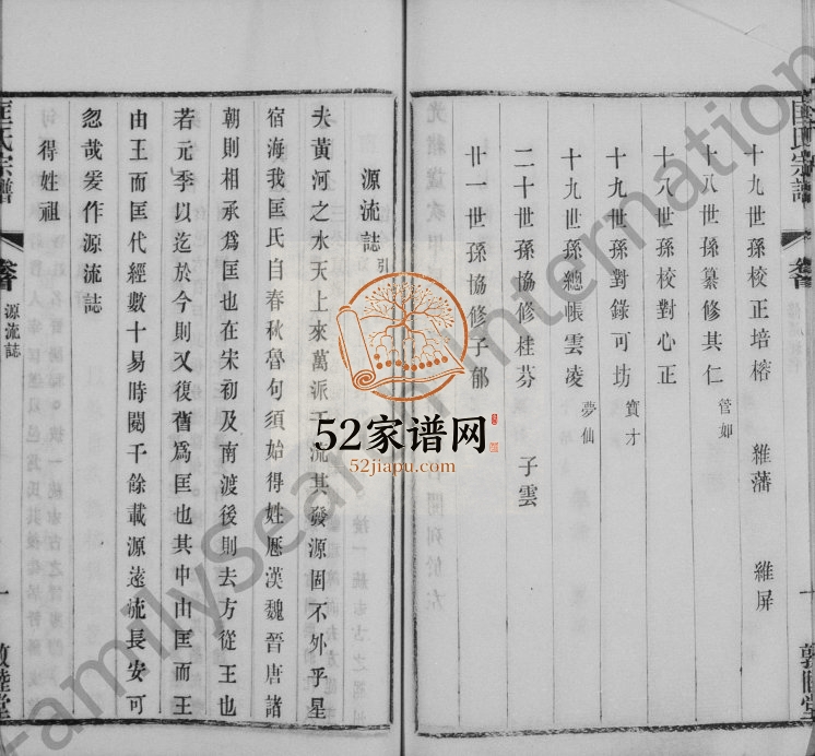 1904年修锡山匡氏宗谱[13卷首1卷]江苏无锡敦睦堂匡姓电子版族谱下载