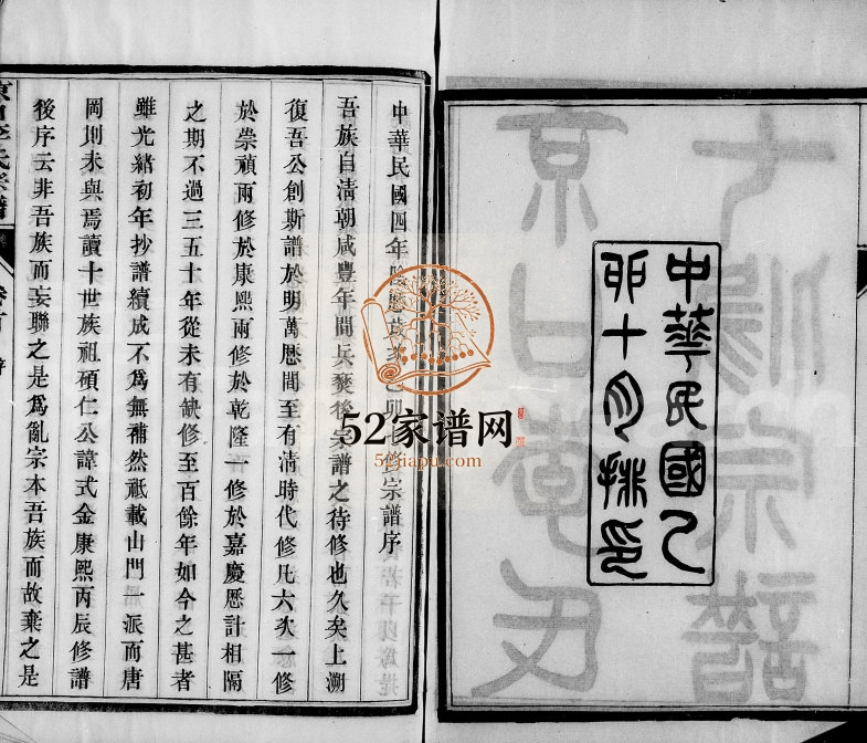1915年修京口李氏宗谱[22卷及卷首末]江苏镇江李姓电子版族谱下载
