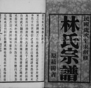 1931年修迁常林氏家谱[2卷]江苏武进林姓电子版族谱下载