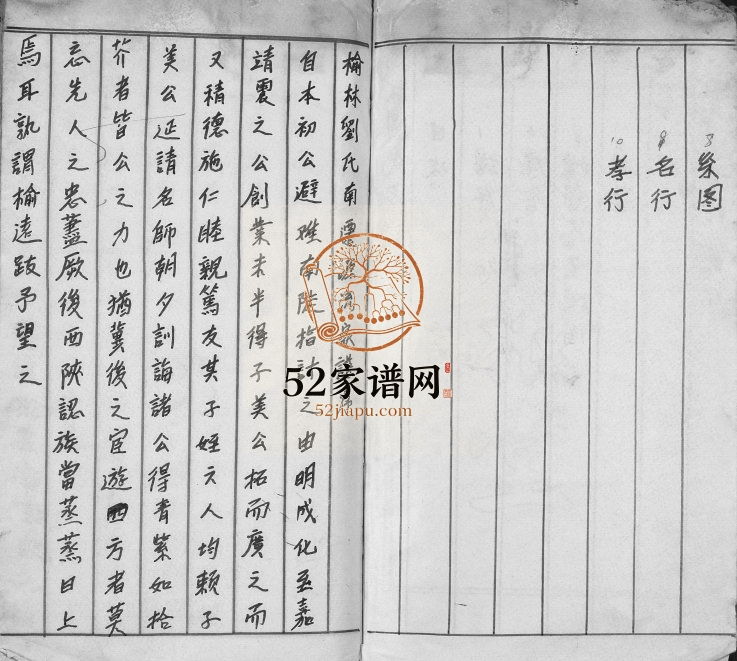 1989年修榆林刘氏家谱 江苏建湖养根堂刘姓电子版族谱下载