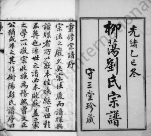 1905年修蓉湖柳荡刘氏宗谱[22卷]江苏武进守三堂刘姓电子版族谱下载