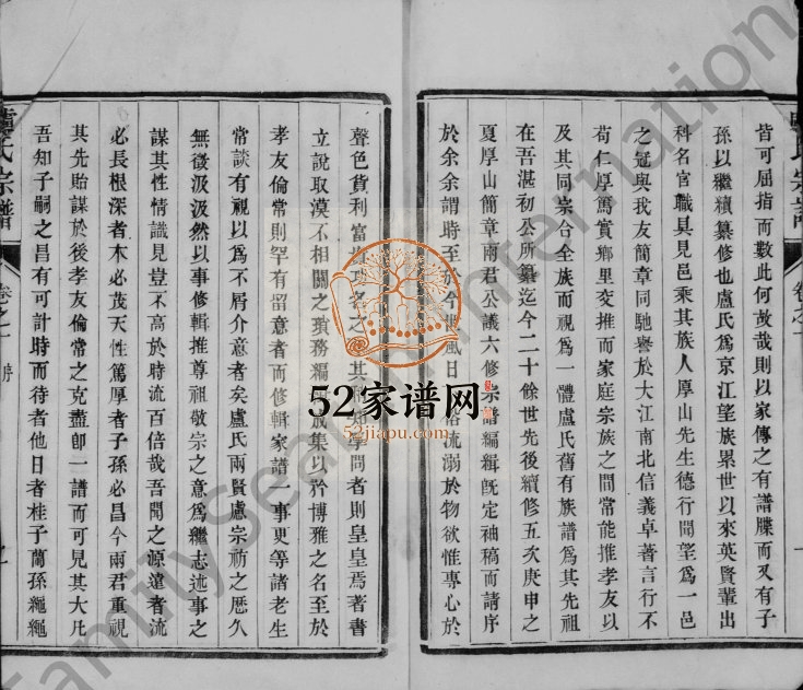 1921年润州开沙卢氏六修宗谱[12卷]江苏镇江卢姓电子版族谱下载