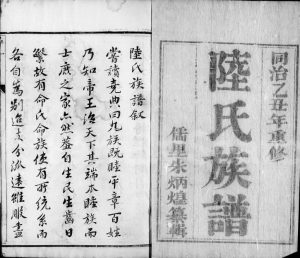 1865年修云阳陆氏族谱[10卷]江苏丹阳陆姓电子版家谱下载