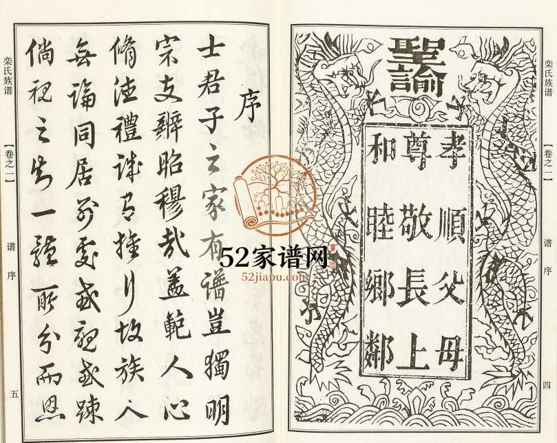 2009年十二修栾氏族谱 江苏泰州敦伦堂栾姓电子版家谱下载