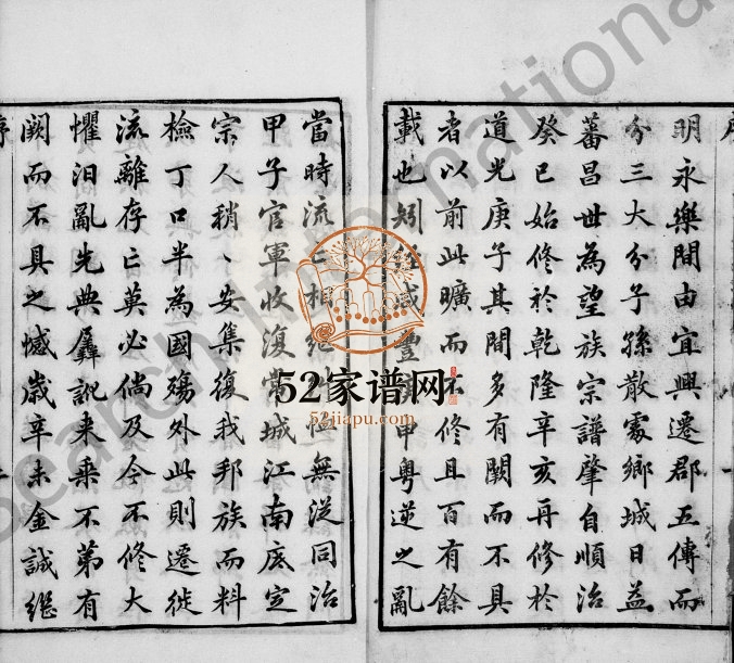 1878年修毘陵吕氏族谱[22卷首末各1卷]江苏武进吕姓电子版家谱下载