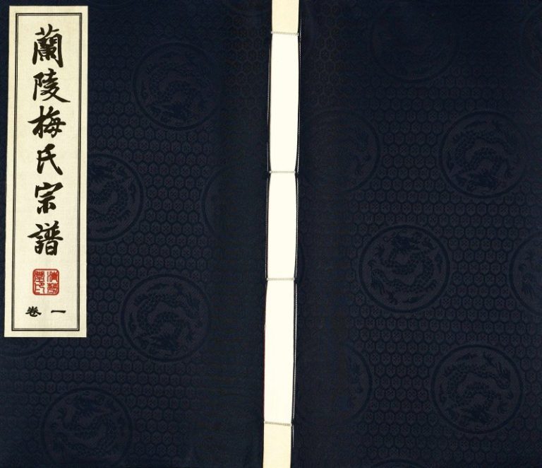 2018年修兰陵乌路桥梅氏宗谱[10卷]江苏常州清芬堂梅姓电子版族谱下载
