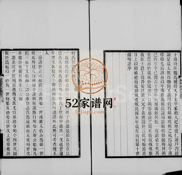 1916年修兰陵缪氏世谱[24卷首1卷]江苏武进 江阴缪姓电子版族谱下载