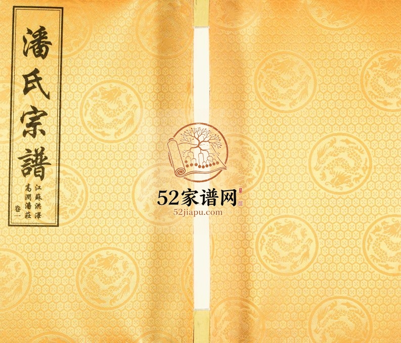 2016年修江苏洪泽高涧潘庄潘氏宗谱[2卷]世德堂潘姓电子版族谱下载