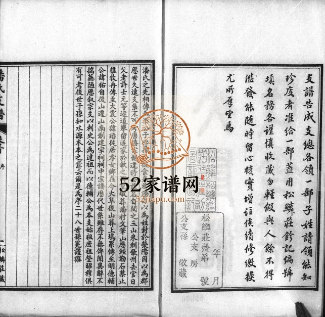 1908年修藩氏支谱 江苏吴中藩姓电子版族谱下载