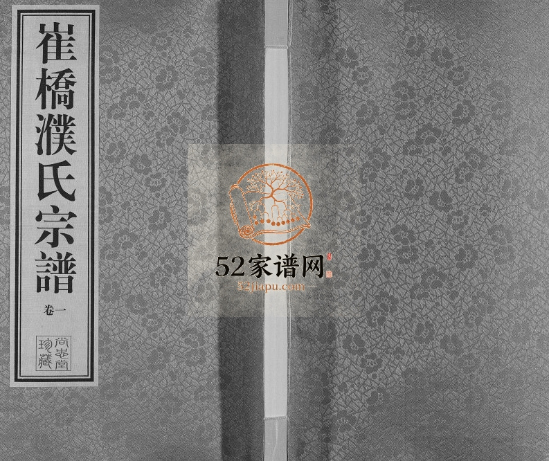 2010年修崔桥濮氏宗谱[9卷]江苏常州尚忠堂濮姓电子版族谱下载