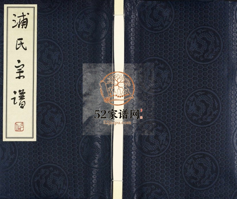 2017年修京兆堂浦氏宗谱盐城岳武公支系谱 江苏浦姓电子版族谱下载