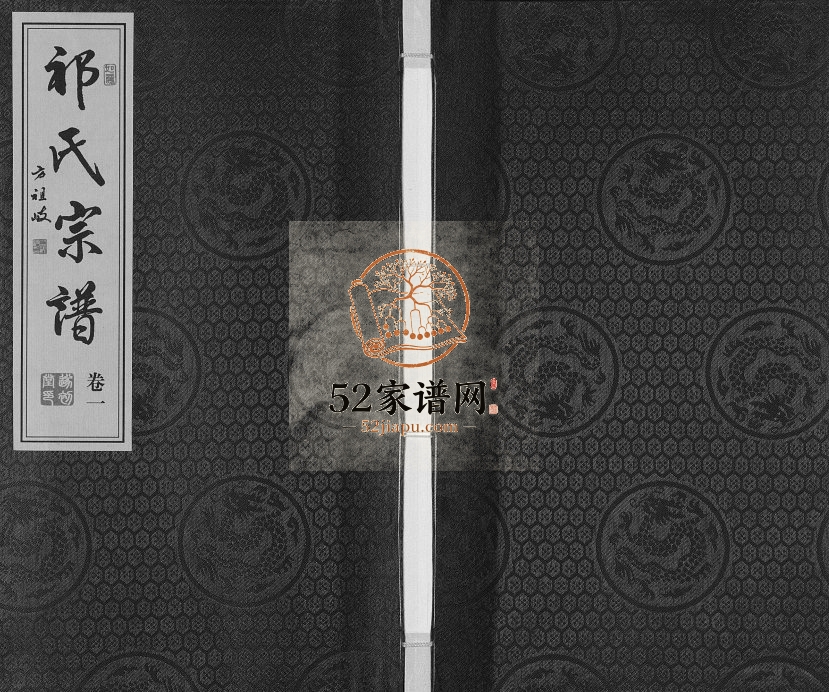 2015年六修祁氏宗谱[12卷]江苏靖江遂初堂祁姓电子版族谱下载
