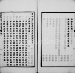 1925年修无锡陡门秦氏辛酉宗谱补遗[5卷]江苏秦姓电子版族谱下载
