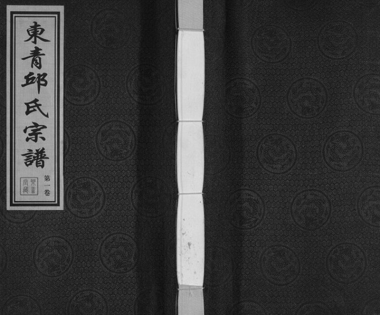 2013年修东青邱氏宗谱[6卷首1卷]江苏常州乐善堂邱姓电子版族谱下载