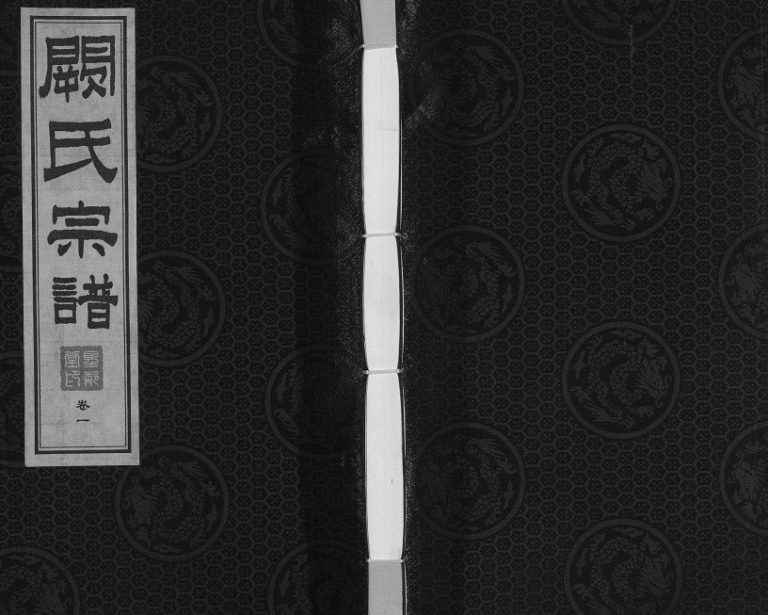 2018年修阙氏宗谱[8卷]江苏无锡圣邻堂阙姓电子版族谱下载