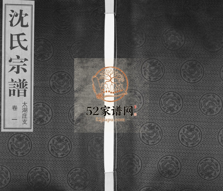 2014年续修沈氏太湖庄族谱[2卷]江苏江阴余庆堂沈姓电子版族谱下载