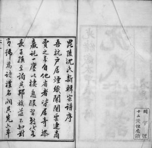 1904年修毘陵沈氏宗谱[4卷]江苏武进九思堂沈姓电子版族谱下载