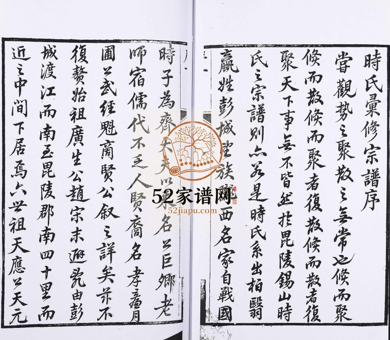 1878年修毘陵锡山时氏宗谱[14卷]江苏武进 无锡时姓电子版族谱下载