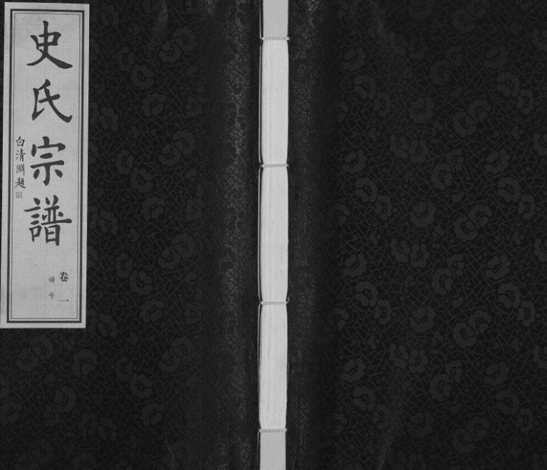 2009年修常州牛塘史氏宗谱[5卷首1卷]江苏武进庆权堂史姓电子版族谱下载