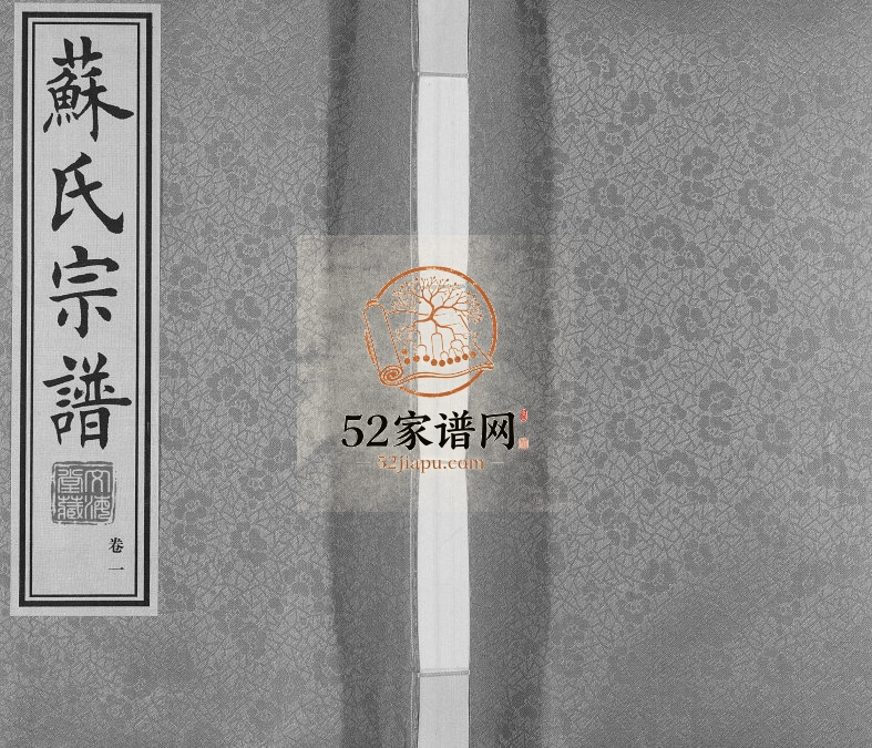 2017年九修毗陵苏氏宗谱[10卷]江苏常州文海堂苏姓电子版族谱下载