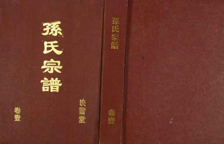 2003年修孙氏宗谱[2卷]江苏盐城映雪堂孙姓电子版族谱下载