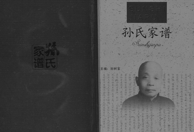 2011年修孙氏家谱 江苏江都孙姓电子版族谱下载