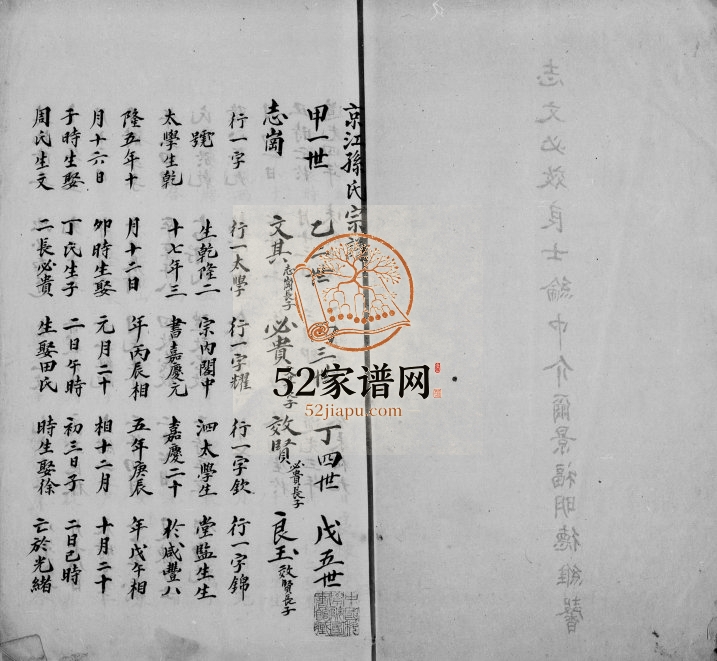 1924年修京江孙氏宗谱[不分卷]江苏镇江 南通孙姓电子版族谱下载