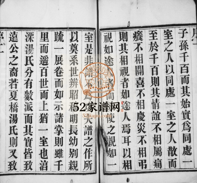 1886年修溧阳城南汤氏宗谱[8卷]江苏敦睦堂汤姓电子版族谱下载