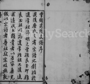 1904年修屠氏毘陵支谱[20卷首末各1卷]江苏武进屠姓电子版族谱下载