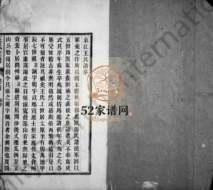 1935年修京江王氏宗谱[2卷首1卷]江苏镇江王姓电子版族谱下载