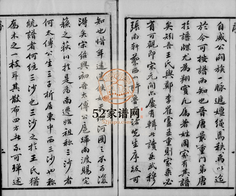 1911年修太原王氏三沙通谱 江苏常熟三槐堂王姓电子版族谱下载