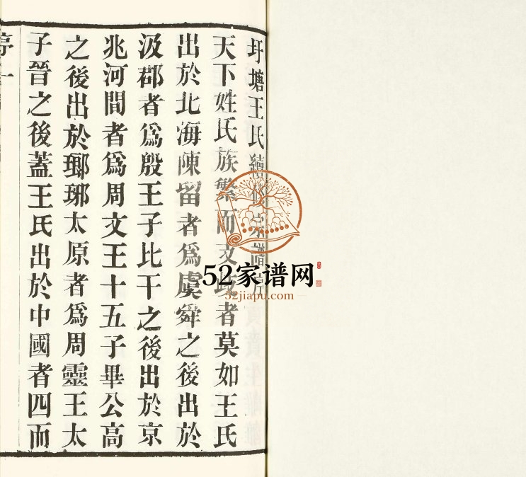 2015年修圩塘王氏宗谱[6卷]江苏武进三槐堂王姓电子版族谱下载
