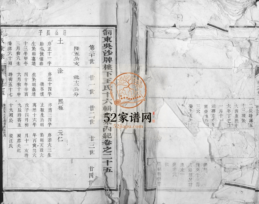 1911年修润东吴沙牌楼下王氏十六辑家乘 江苏丹徒王姓电子版族谱下载