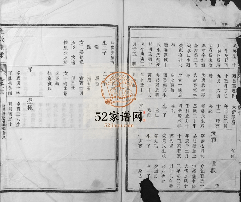 1911年修润东吴沙牌楼下王氏十六辑家乘 江苏丹徒王姓电子版族谱下载