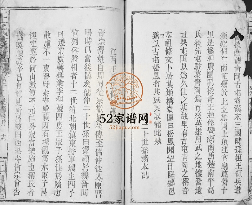 1990年修王氏族谱[不分卷]湖北监利三白堂王姓电子版家谱下载