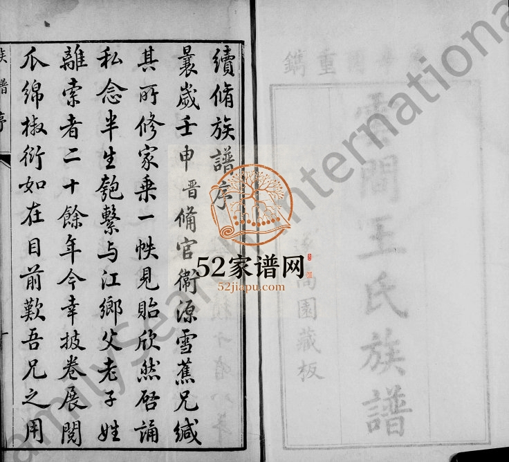 1801年修云间王氏族谱[22卷]松江王姓电子版家谱下载