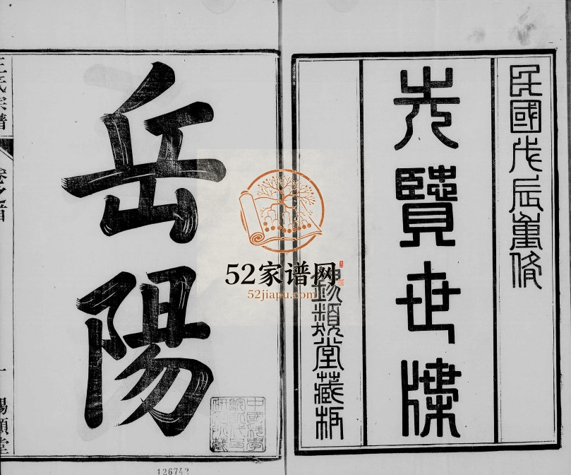 1928年修王氏族谱[26卷首1卷]江苏金坛锡类堂王姓电子版家谱下载