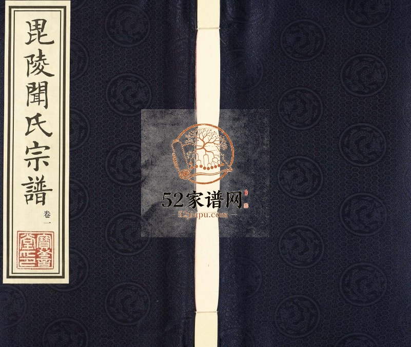 2012年修闻氏宗谱 江苏常州闻姓电子版族谱下载