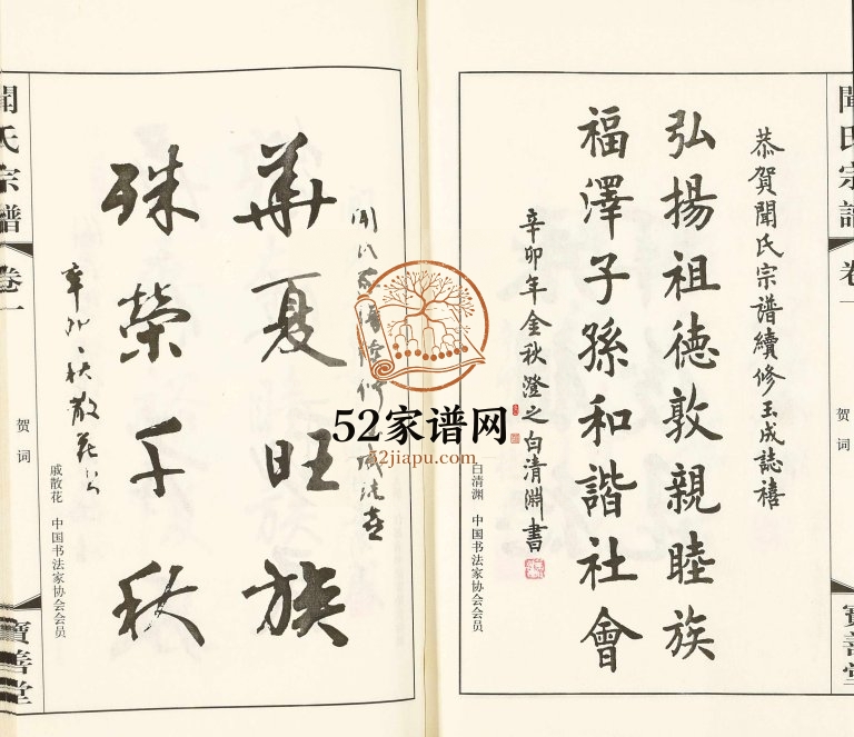 2012年修闻氏宗谱 江苏常州闻姓电子版族谱下载