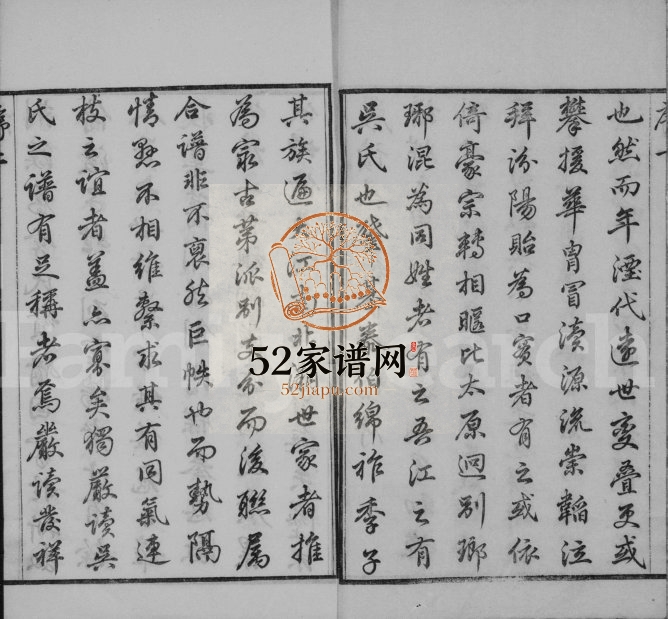 1869年修严读吴氏宗谱[40卷首1卷]江苏江阴来荆堂吴姓电子版族谱下载