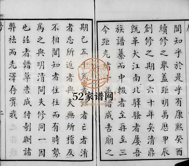 1933年修毘陵薜墅吴氏族谱[上函13卷下函10卷]江苏武进 丹阳履成堂吴姓电子版家谱下载