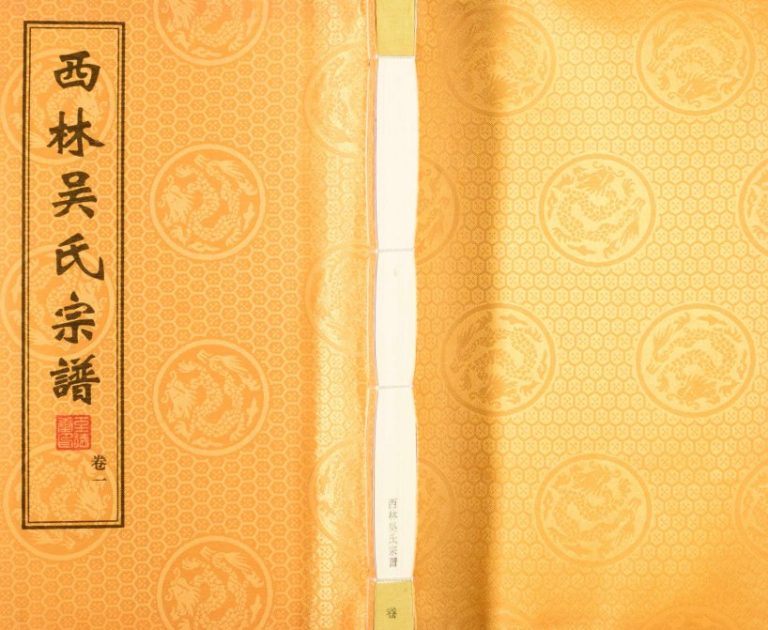 2016年修西林吴氏宗谱[12卷]江苏武进至德堂吴姓电子版族谱下载