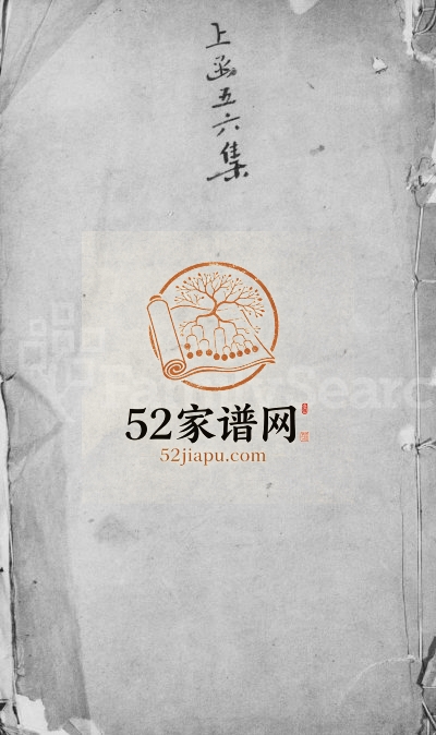 毘陵薛墅吴氏族谱 江苏武进吴姓电子版家谱下载